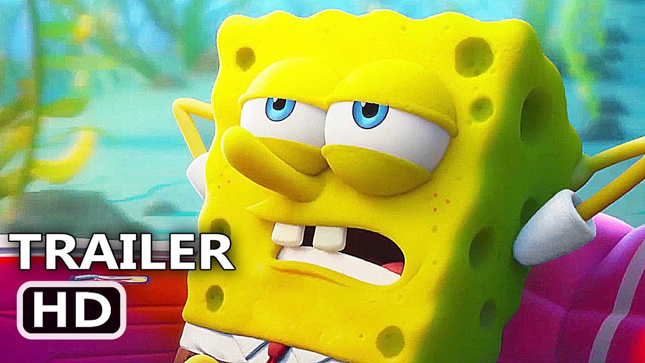 First Trailer of The SpongeBob  Movie  Sponge on the Run 